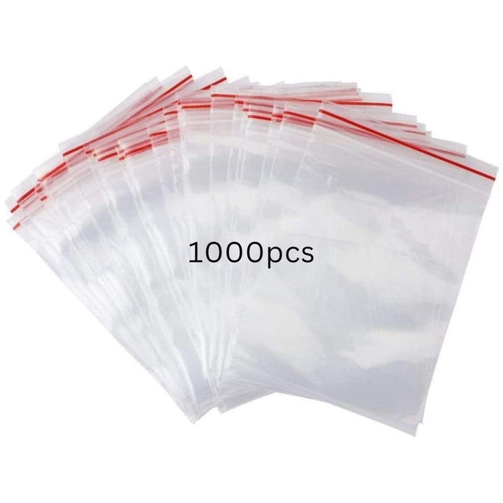 1000 Kleine Beutel ZIP 8 x 12 cm Plastiktüten Lebensmittelbeutel | Plastikbeutel Ziplock Tüten Wiede