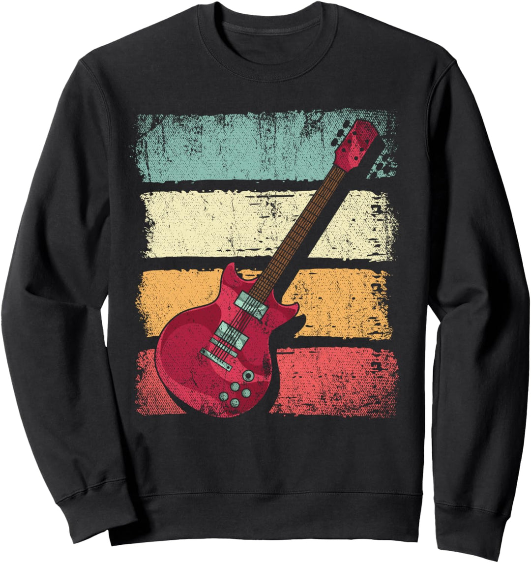 Retro Gitarre Sweatshirt
