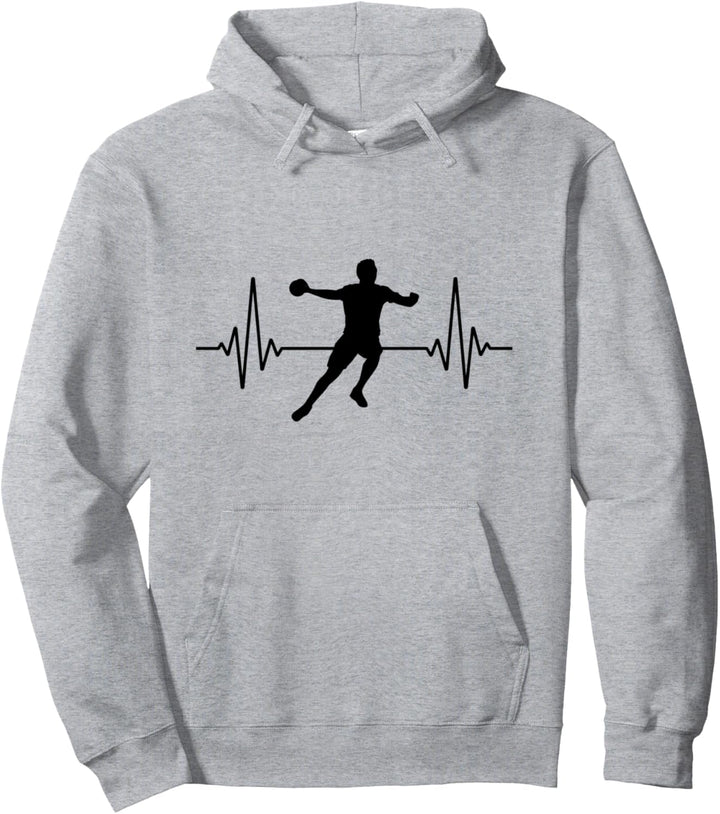 Handball Evolution Handballspieler Ballsport Feldspieler Pullover Hoodie