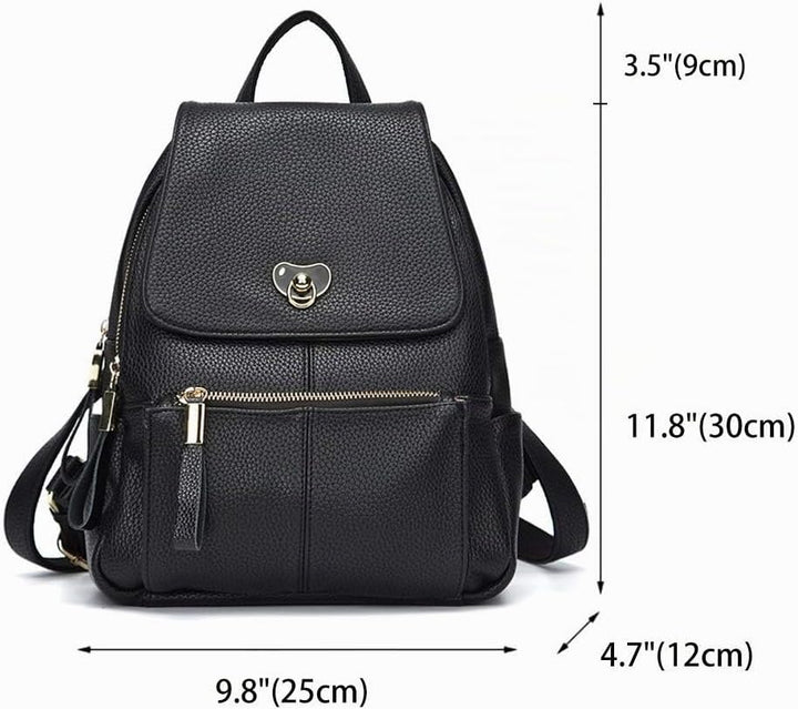 BUKESIYI Damen Tasche Rucksack Handtasche Frauen backpack Klein Anti Diebstahl Schulrucksack Laptop