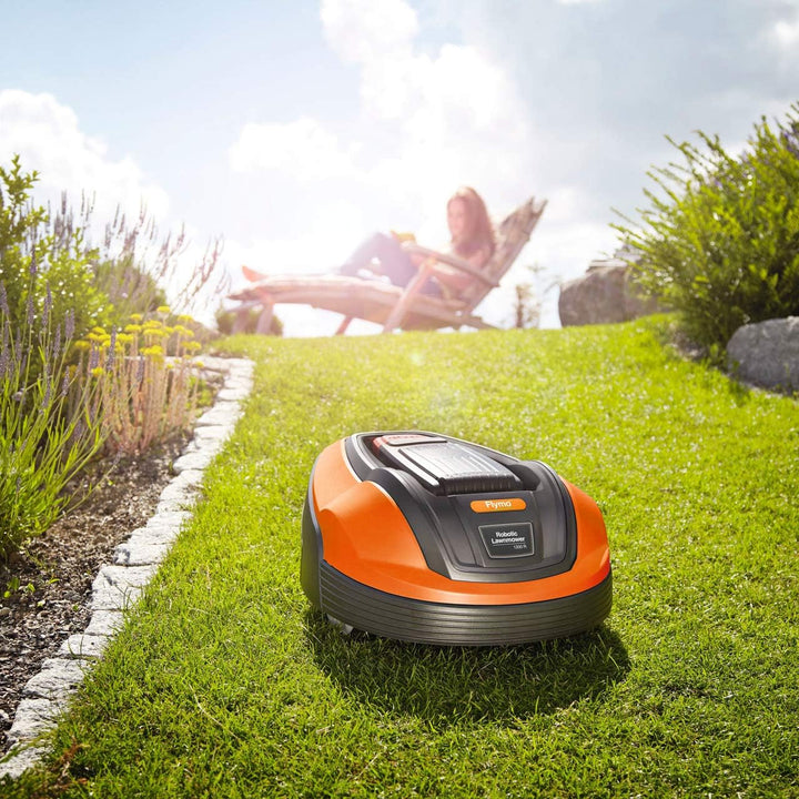 Flymo Rasenroboter, 400 m, Li-Ion, automatischer Betrieb
