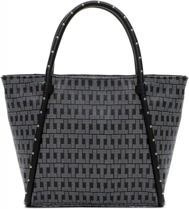 Tamaris Shopper Linn 32265 Damen Handtaschen Ornament Einheitsgrösse Black100, Einheitsgröß