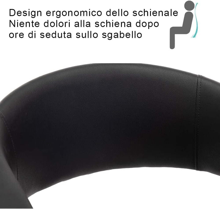 Mignone Esszimmerstühle Wohnzimmerstühle Moderne Küchenstühle Rückenlehnen für Küche Arbeitszimmer W