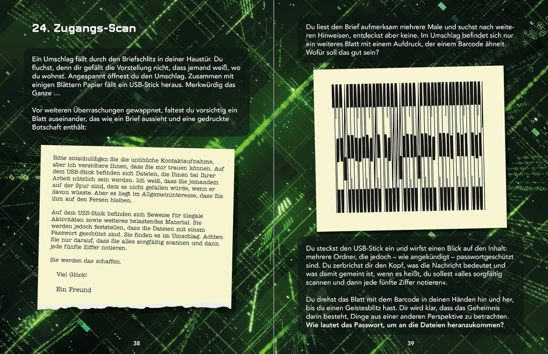 Hacked! Das Cybercrime-Rätselbuch: Knacke Codes und überliste Hacker | 100 spannende Rätsel für Erwa
