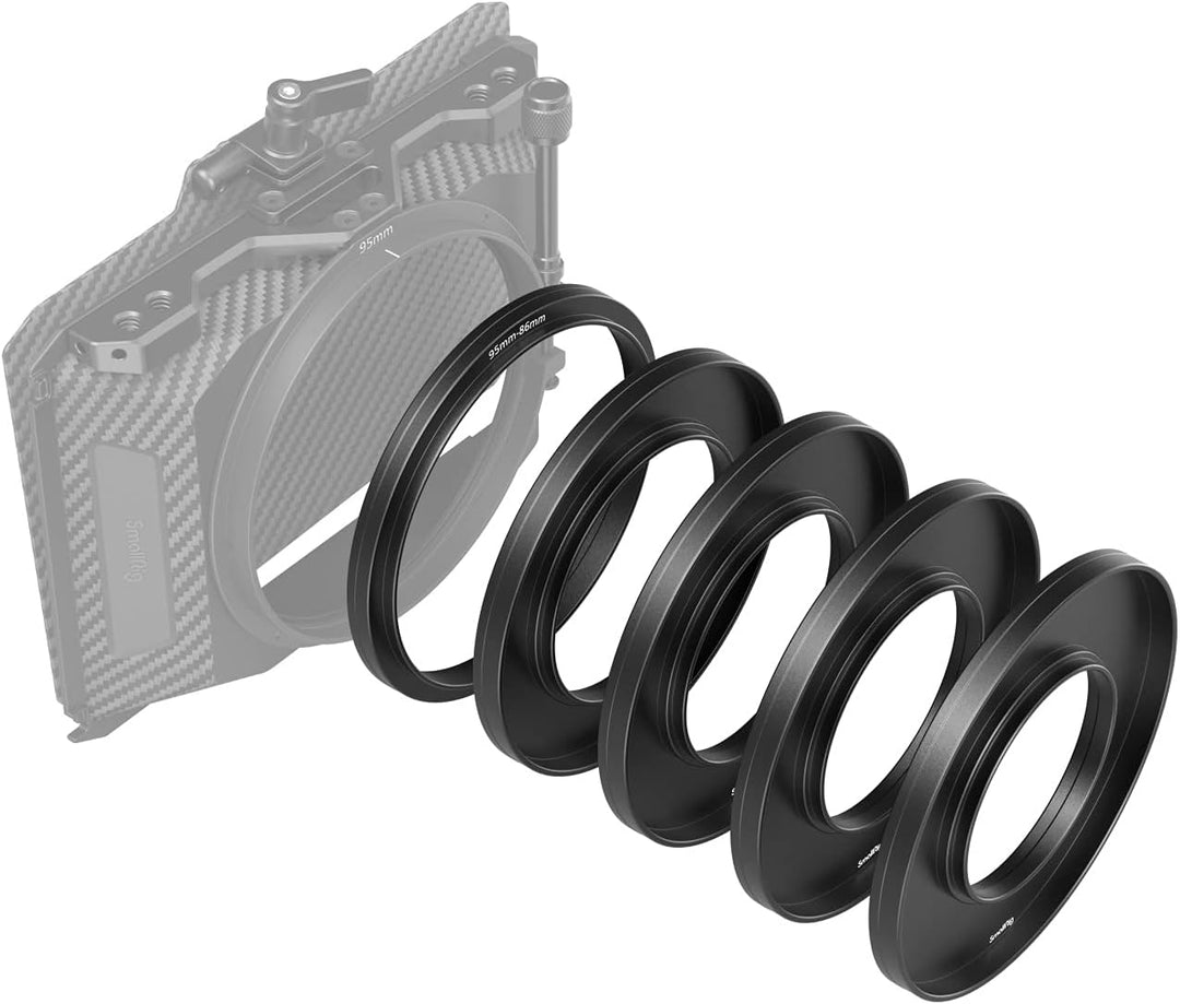 SMALLRIG Objektiv Adapterringe Kit Objektivzubehör Adapter Konverter für Matte Box 3196 & 3575 & 368