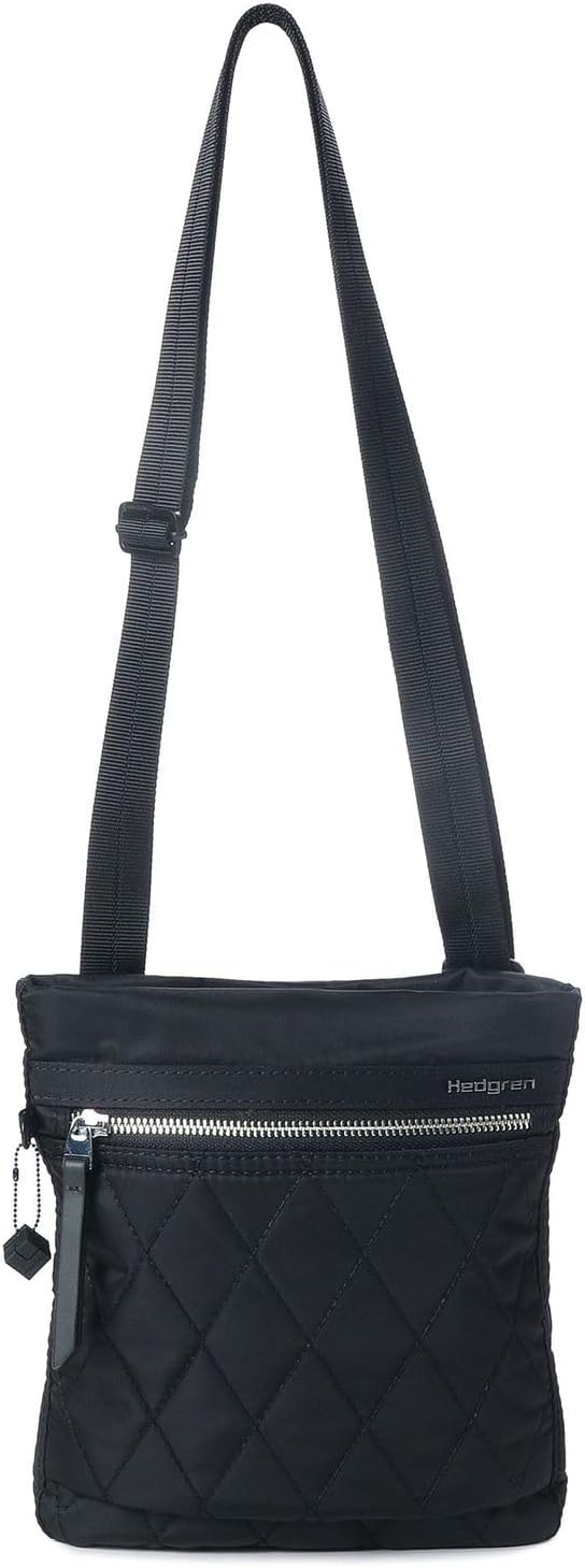 Hedgren Inner City Leonce Umhängetasche RFID 20 cm Quilted Black S, Quilted Black S