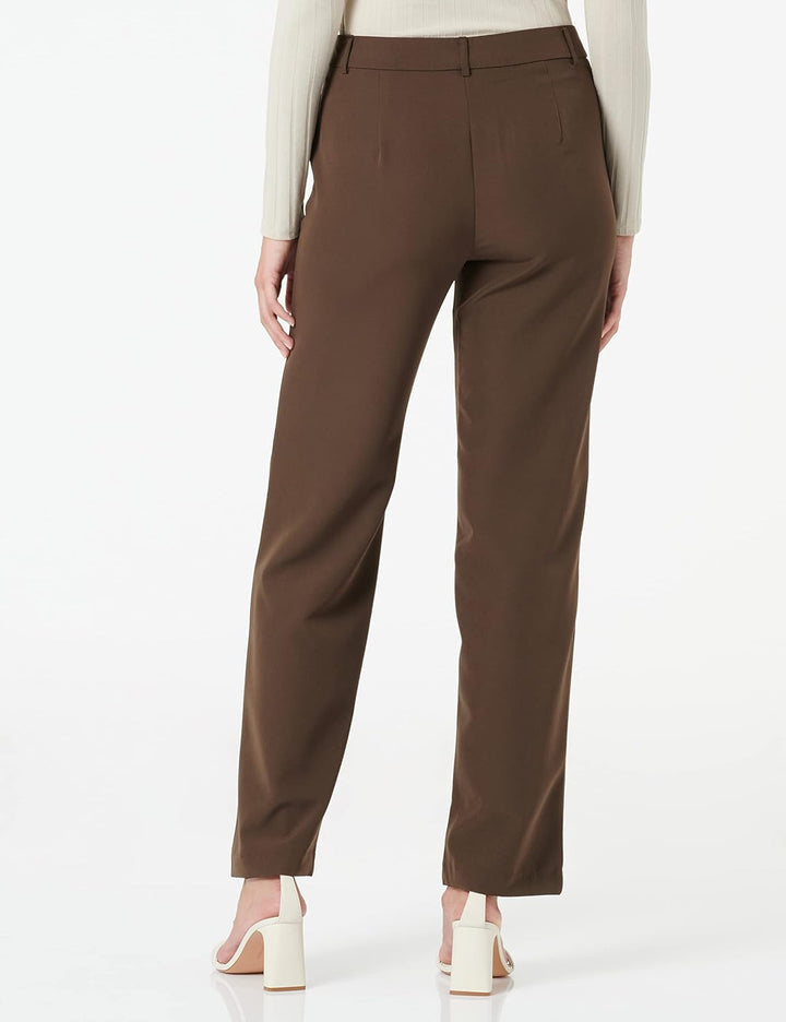 ONLY Damen Onllana-Berry Mid Straight Pant TLR Hose 40 Delicioso, 40 Delicioso