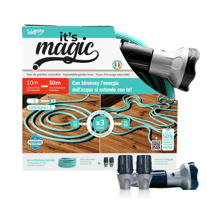 IDRO EASY 2740 - Manguera extensible Magic Soft Smart de 1/2" (12,5 mm.) extensión máxima 30 m.