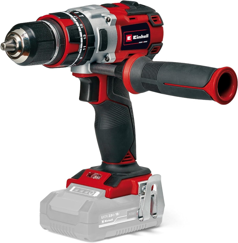 Einhell Professional Akku-Schlagbohrschrauber TP-CD 18/80 Li-i BL - Solo Power X-Change (18 V, Brush