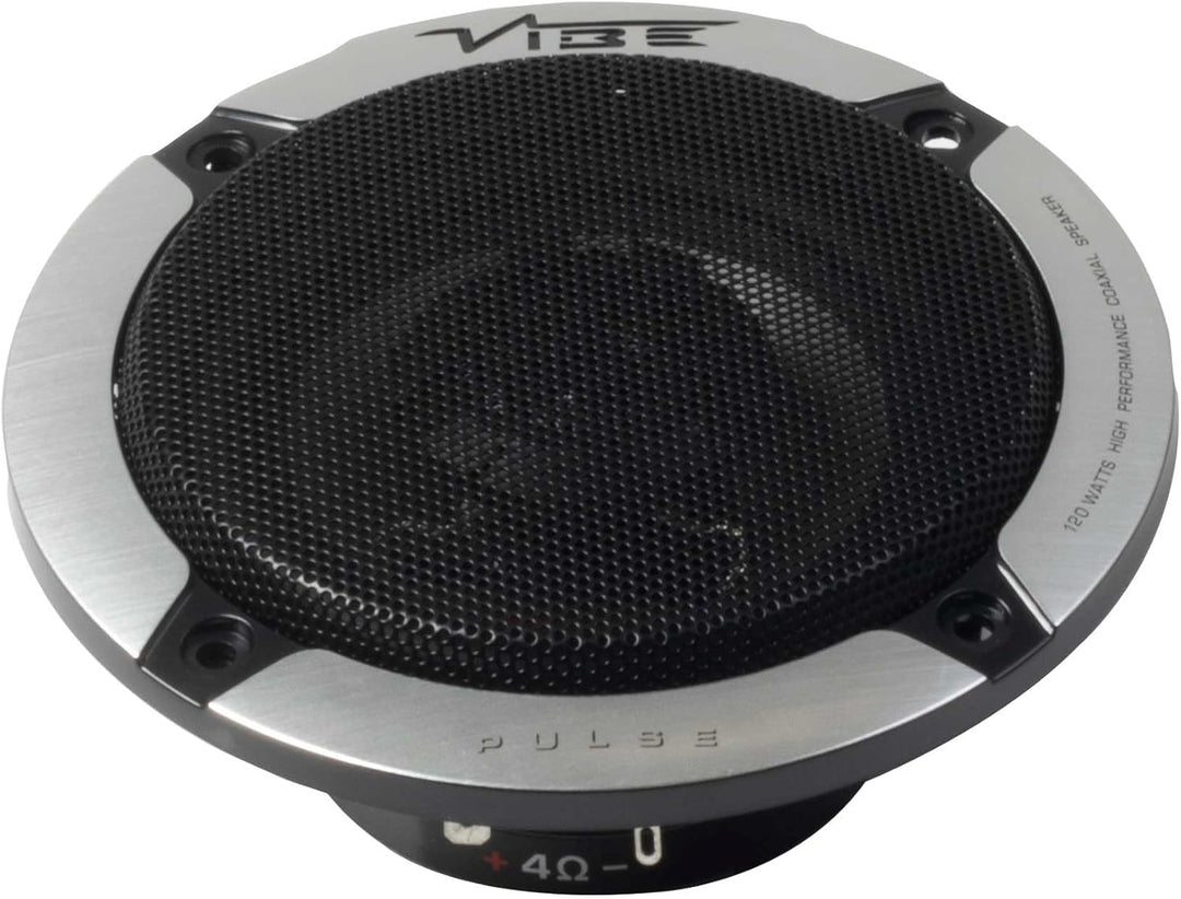 VIBE Audio Pulse 4" 2-Wege-Koaxial-Lautsprecher 40 W MAX, 10 cm, 1 Paar, PULSE4-V0