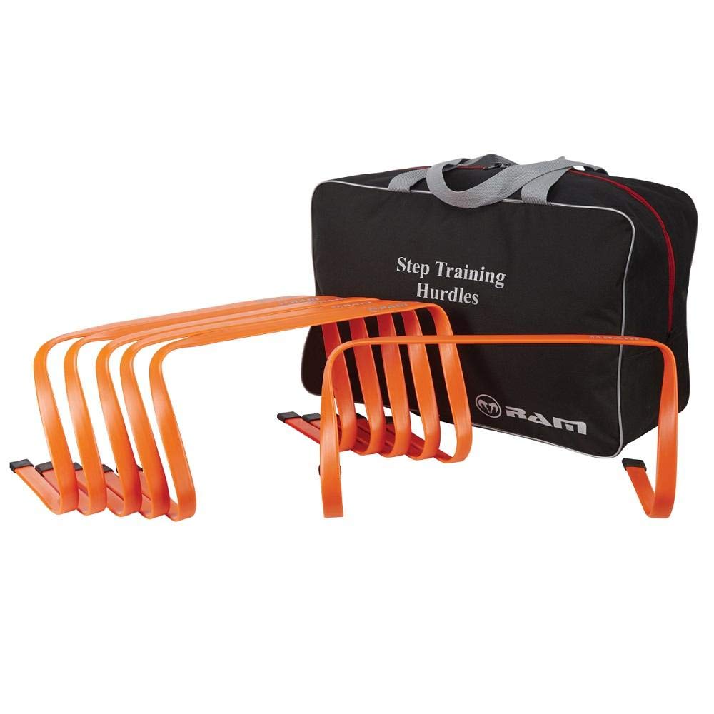 RAM Sports Training Hürden – Set von 6 Grössen erhältlich 23cm ORANGE, 23cm ORANGE