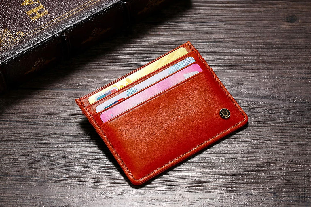 Cronus & Rhea® | Luxus Kartenhalter aus exklusivem Leder (Argos) | Kartenetui - Kreditkartenetui - K
