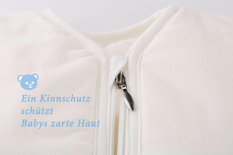 Alvi Schlafsack Mäxchen Thermo mit Arm | Babyschlafsack | Alvi Aussensack mit Arm | Winterschlafsack