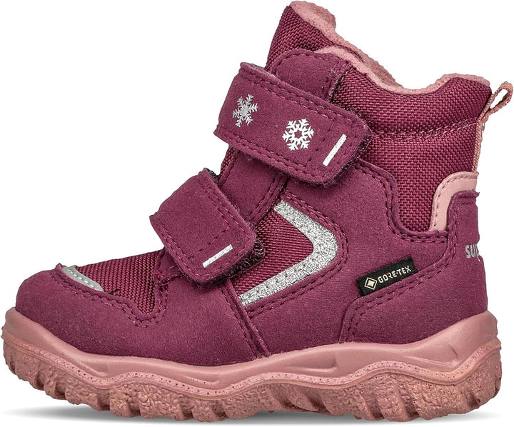 Superfit Baby-Mädchen Husky1 Warm Gefütterte Gore-tex Schneestiefel 21 EU Rot Rosa 5020, 21 EU Rot R