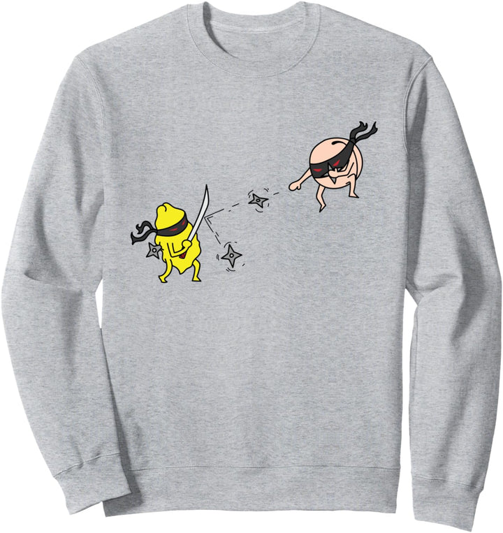 Zitronen- und Pfirsich-Eistee Ninja Sweatshirt