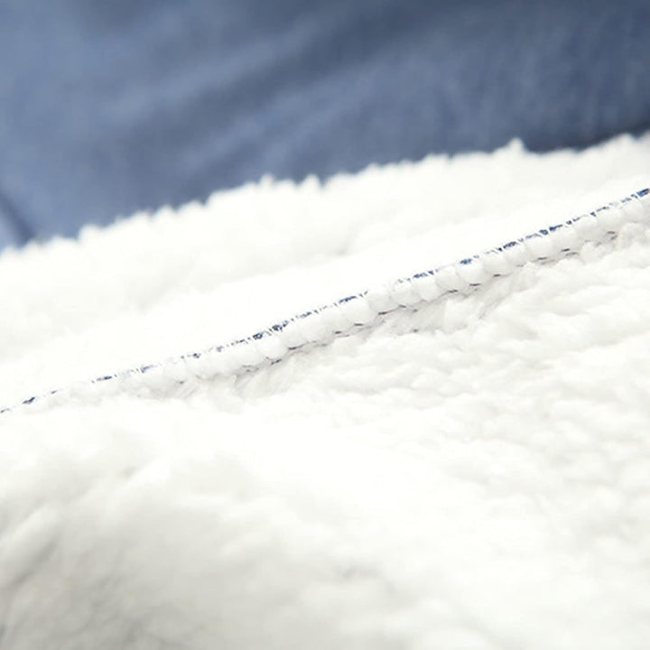 Hausanzug Warm Damen Fleece Winter Gefüttert Zweiteiler Hausanzug Damen Innenfell Teddyfleece Warmer