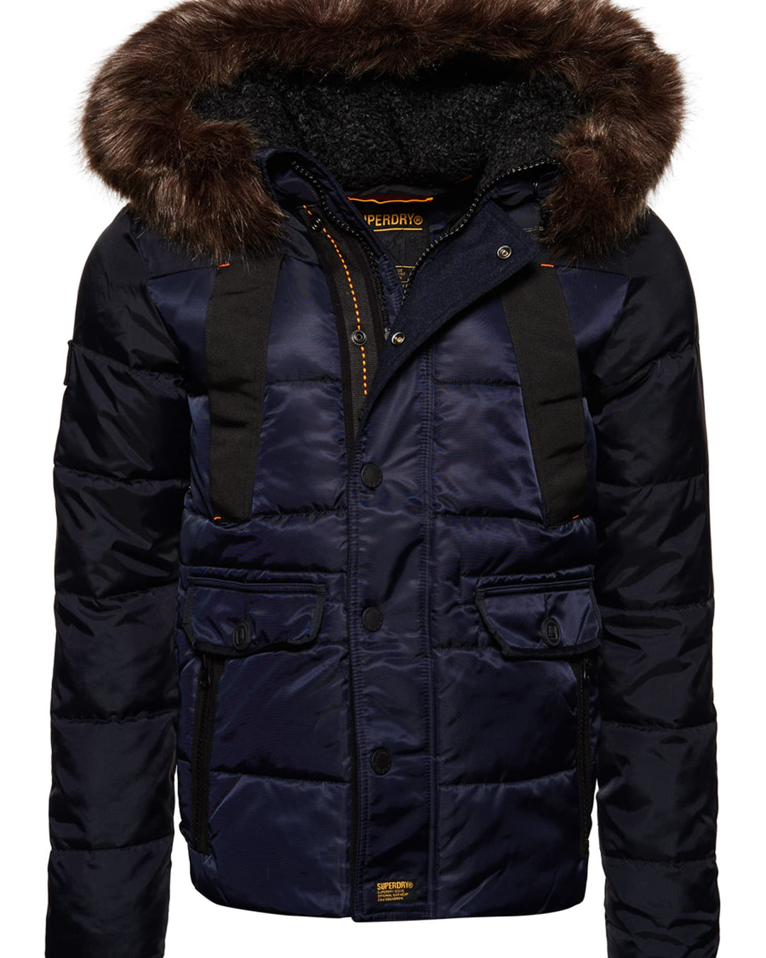 Superdry Herren Chinook Jacke Marineblau L