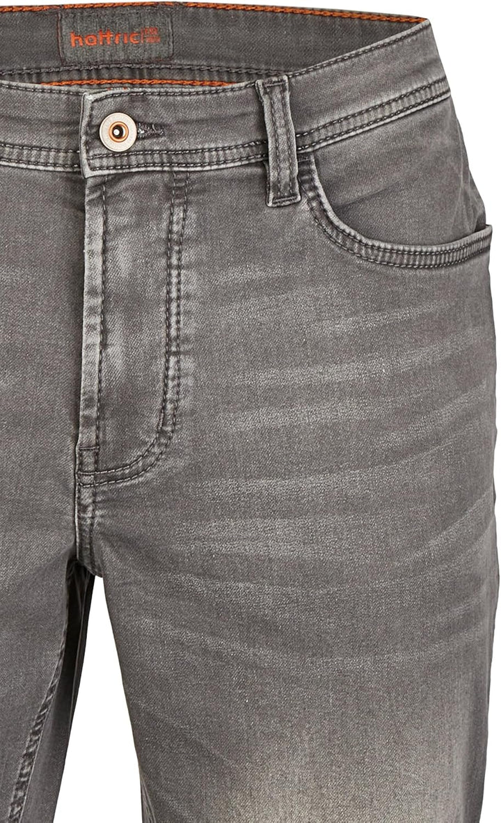 Hattric Herren 5-Pocket-Shorts Jogg-Denim Grey 29W Grau, 29W Grau