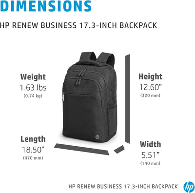 HP Renew Business Laptop-Rucksack (17,3 Zoll)