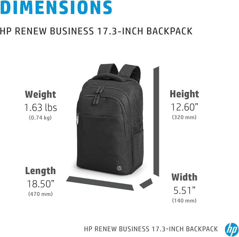 HP Renew Business Laptop-Rucksack (17,3 Zoll)