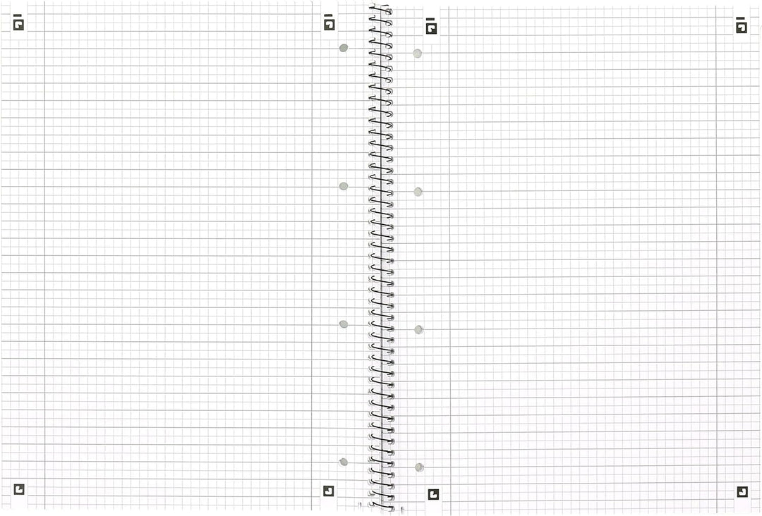 Oxford Collegeblock A4 kar-lie, kariert/liniert, 80 Blatt, hellgrün, 10 Stück Single, Single