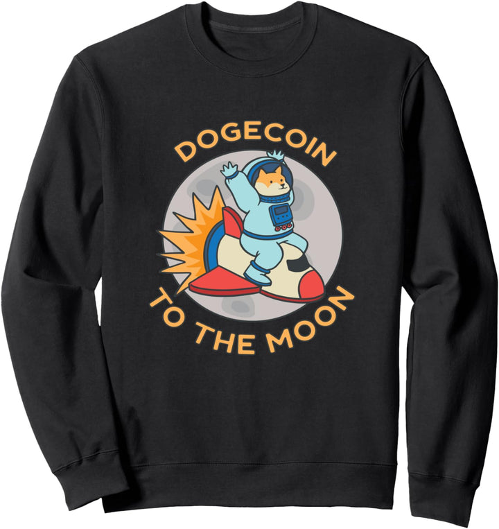 Dogecoin & Crypto - To the Moon! Sweatshirt