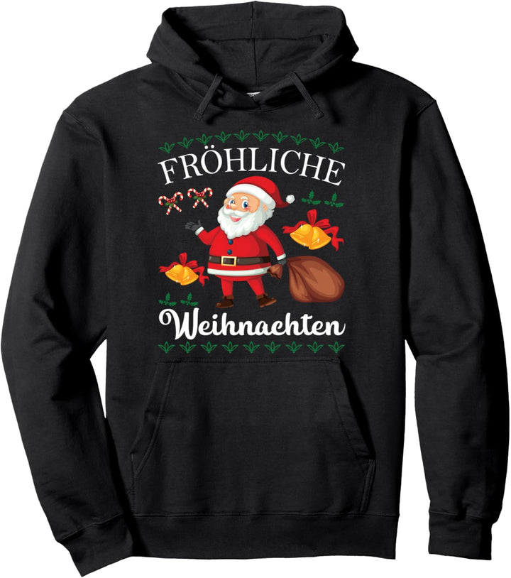 Weihnachtsmann - Heilig Abend - Fröhliche Weihnachten Pullover Hoodie