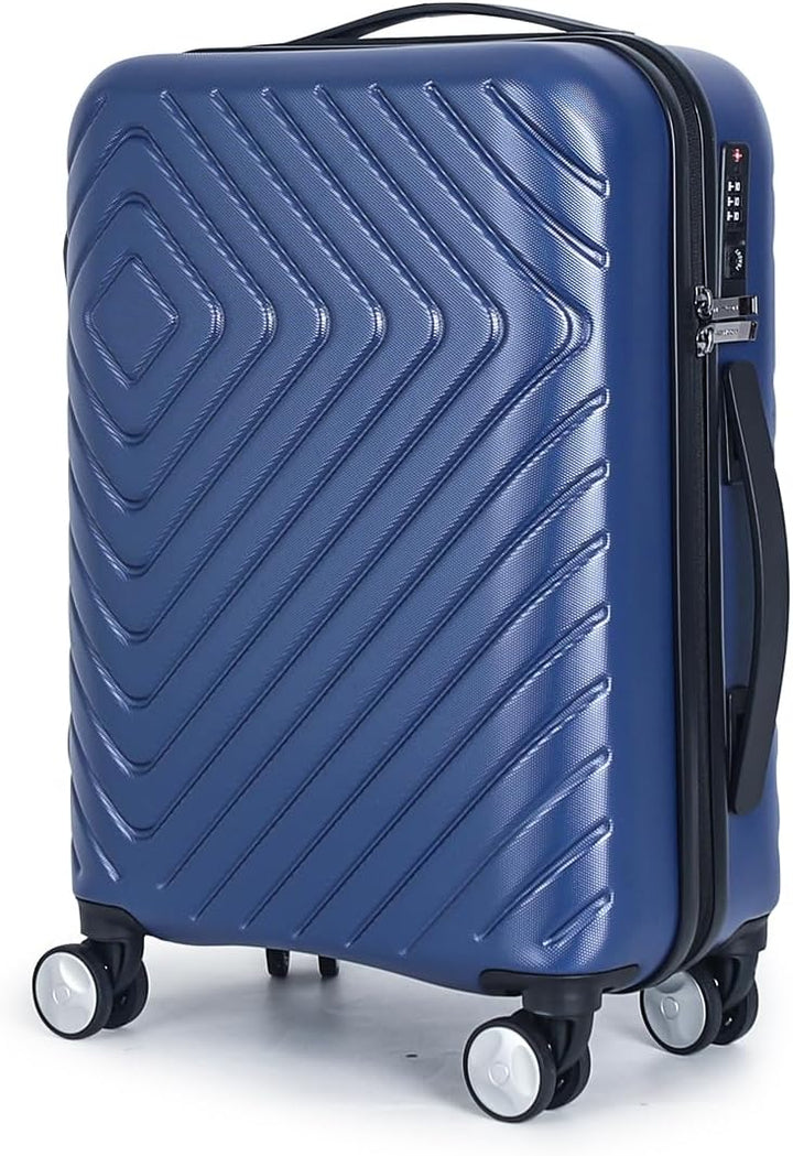 Cooleben NEWCOM Handgepäck Koffer aus umweltfreundlichem RPET-Material, Reisekoffer mit TSA-Schloss,