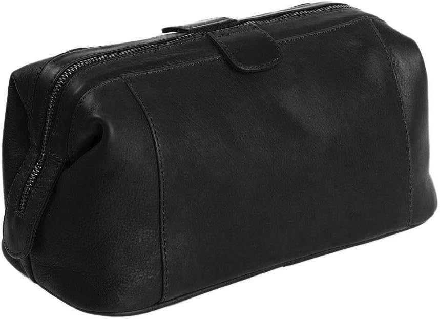 The Chesterfield Brand - Leder Kulturbeutel Schwarz Vince