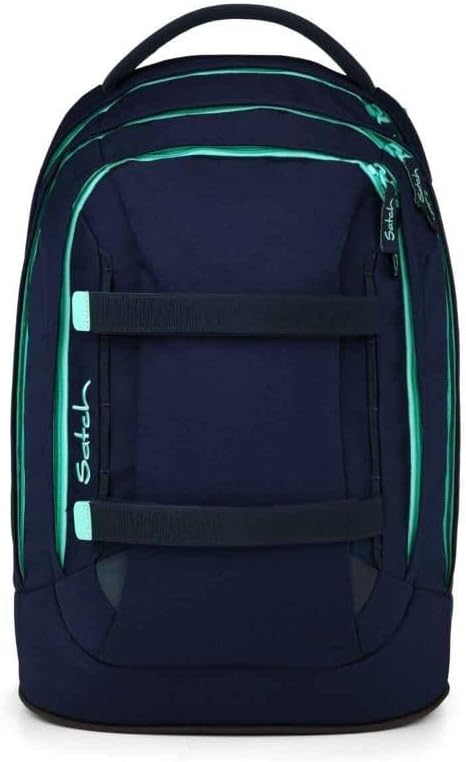 Satch Pack Schulrucksack Set 2tlg. inkl. Schlamperbox (Ocean Mint), Ocean Mint