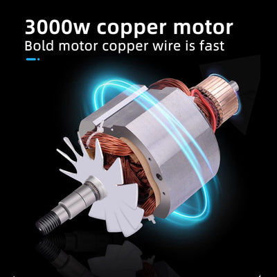800g Elektrische Getreidemühle, 2400W Schrotmühle Getrocknete, Rostfreier Stahl Maschinenmühle mit Ü