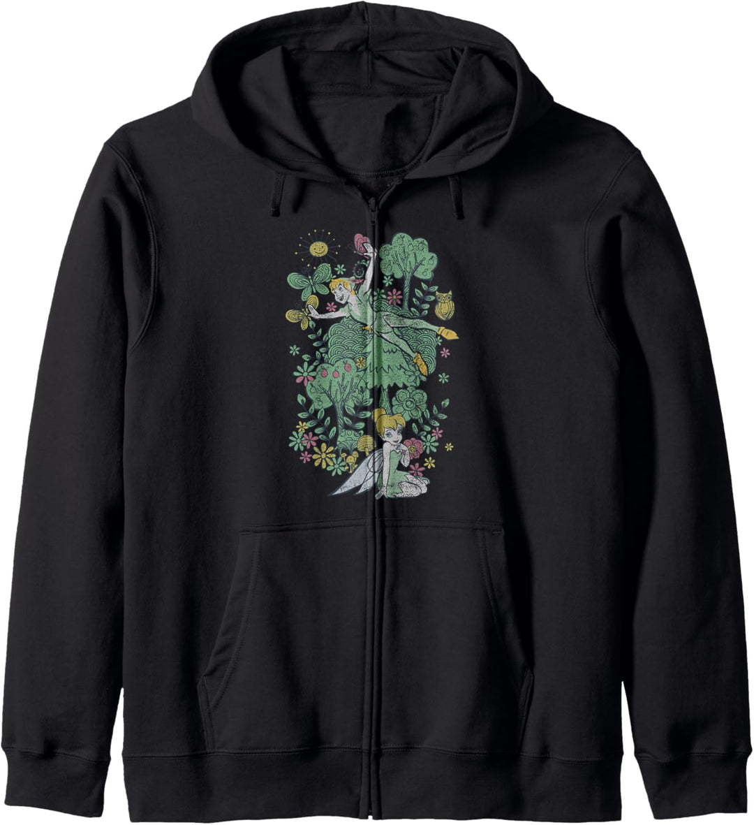 Disney Peter Pan Tinker Bell Summer Doodle Kapuzenjacke