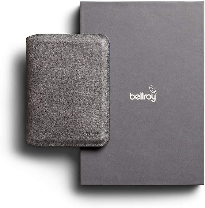 Bellroy Apex Passport Cover (Leder-Reisepasshülle, RFID-Schutz) - PepperBlue, Pepperblue