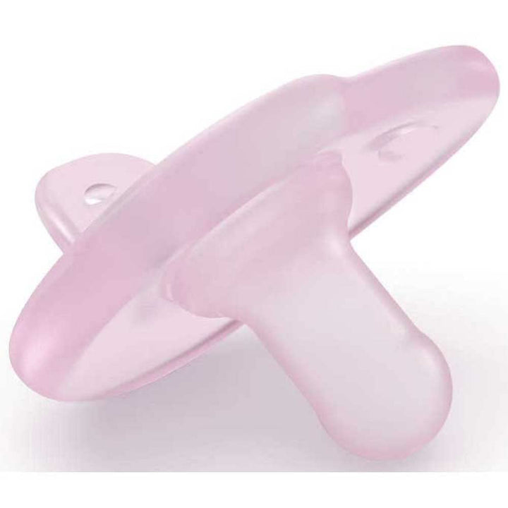 Philips AVENT Soothie – BPA-freier Schnuller für Babys von 0 bis 6 Monaten, rosa/hellrosa (Modell SC