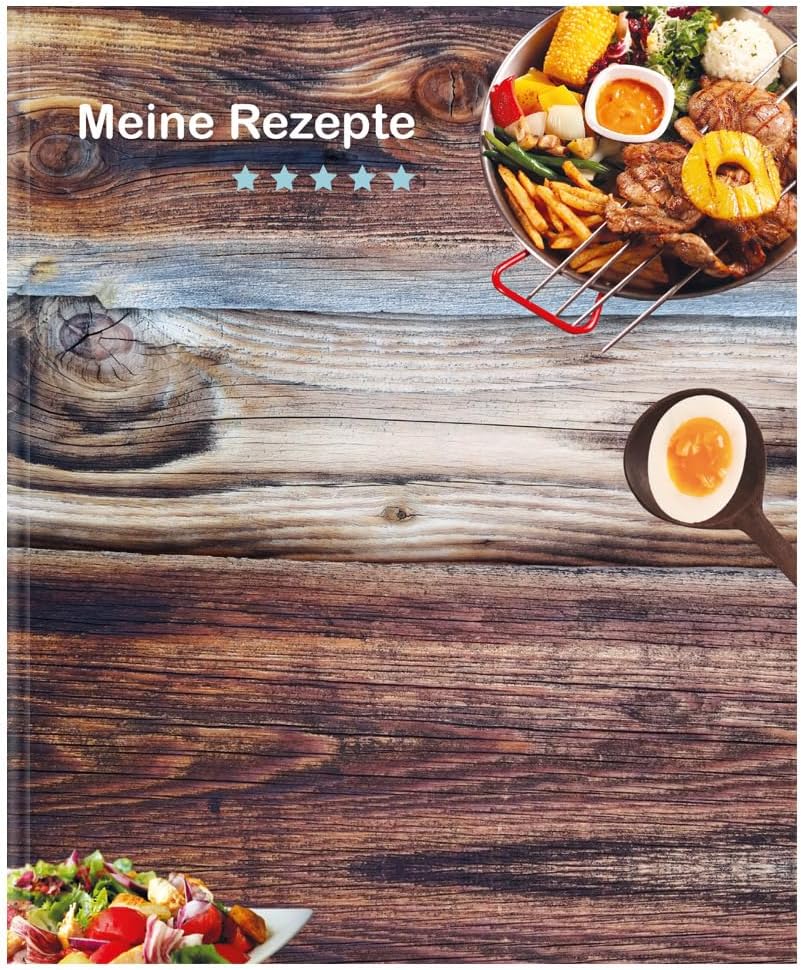 PRICARO Rezeptordner mit Rezeptblock "Farmhouse", A5