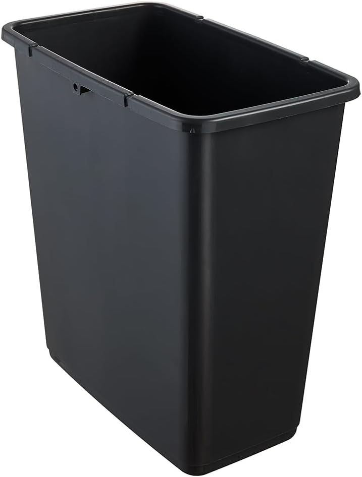 keeeper magne Premium Abfallbehälter mit Flip-Deckel, Soft Touch, 25 l, 39,5 x 24 x 47,5 cm, Grün (S