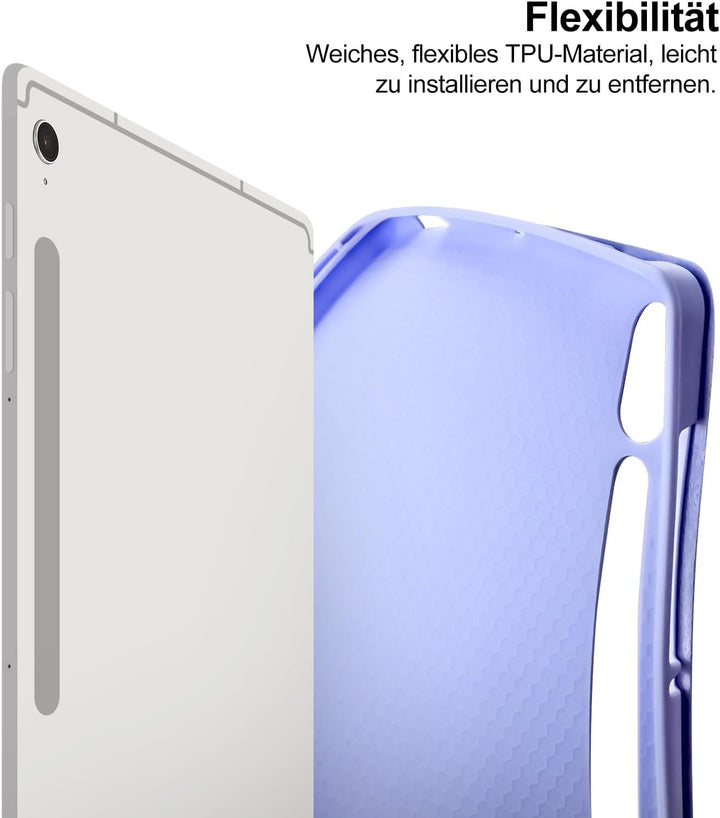 Lachesis Tastatur Hülle für Samsung Galaxy S10 Lite/S10 FE/S9 FE 10.9 Zoll/Tab S9 11 Zoll, Schutzhül
