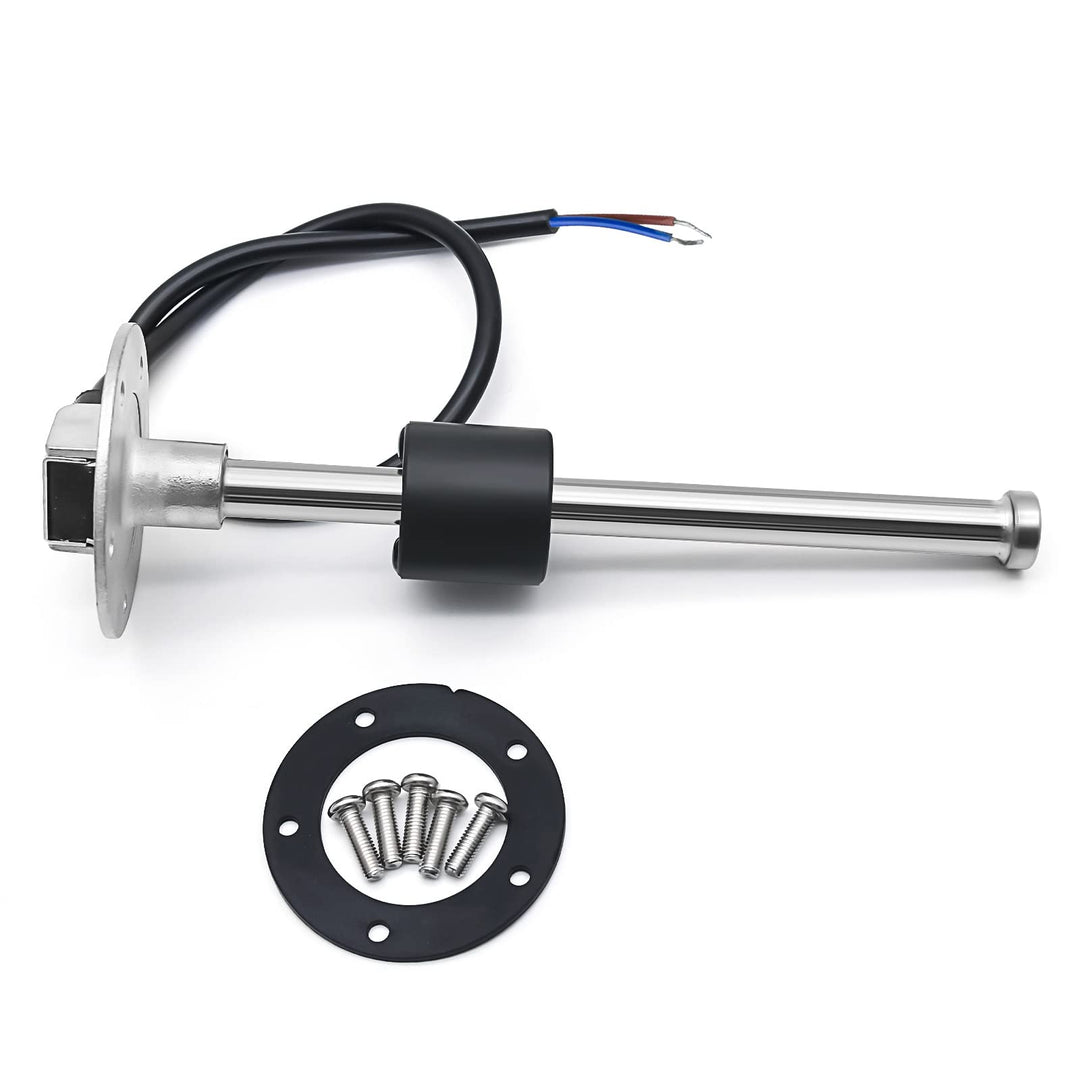 Kraftstoffstandsensor, 125mm Marine Boot Kraftstoff Wasserstand Messgerät Sensor Tank Anzeige 5 Loch