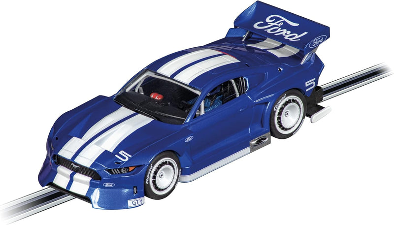 Carrera Digital 132 I Ford Mustang GTY No5 I Klassisches Kultauto für Rennsportfans I Slotcar im Mas