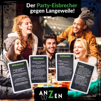LOL - Das Kartenspiel - Lachen verboten | Lustiges Partyspiel mit Lachgarantie | Gesellschaftsspiel