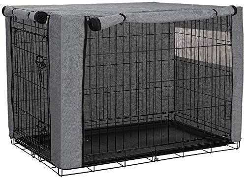 chengsan Hundekäfigabdeckung, Hundekaefig Abdeckung, Hundebox Abdeckung, langlebig, Winddicht, Abdec
