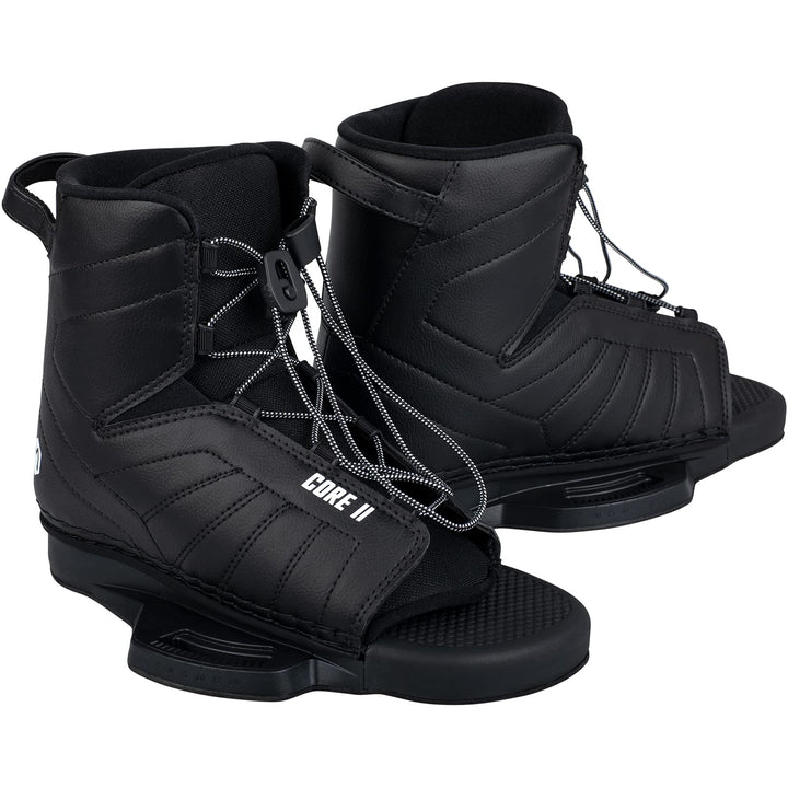 Mesle Wakeboard-Bindung Core, Open Toe Boots, Grösse 32-47 EU, Schuhe, schwarz L-XL, L-XL