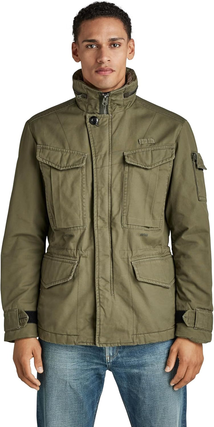 G Star RAW Herren Padded Field Jacke Jackets, Gr&#xFC;n (Shadow Olive D21995-d191-b230) XS