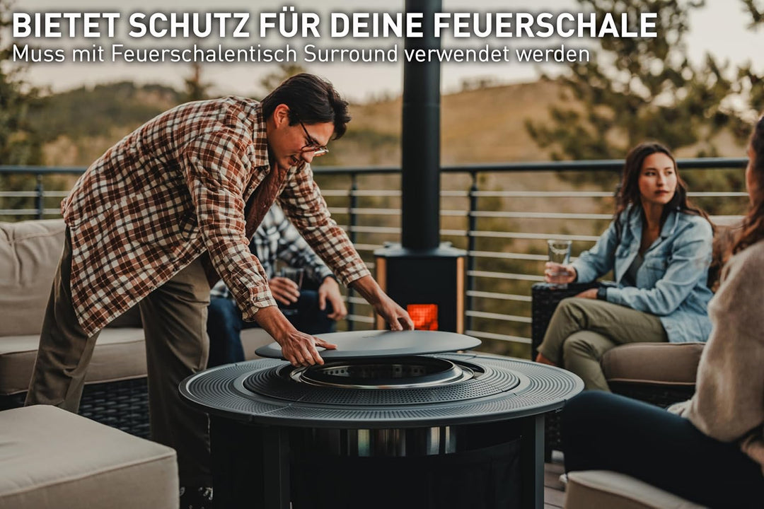 Solo Stove Surround Surface for Ranger and Bonfire | Robuste Abdeckung für Feuerstellenabdeckung, ka