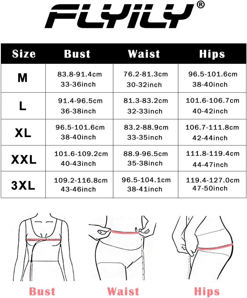 FLYILY Damen Zwei Stücke Tankini Rüschen Volant Geschichtet Bademode mit Boy Legs Shorts Rüschen Gro