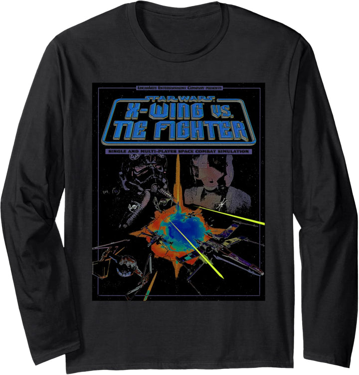 Star Wars X-Wing vs. TIE Fighter Video Game Langarmshirt