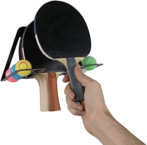 MEOLLO Tischtennisschläger Wandhalterung (100% Stahl) Weiss, Weiss