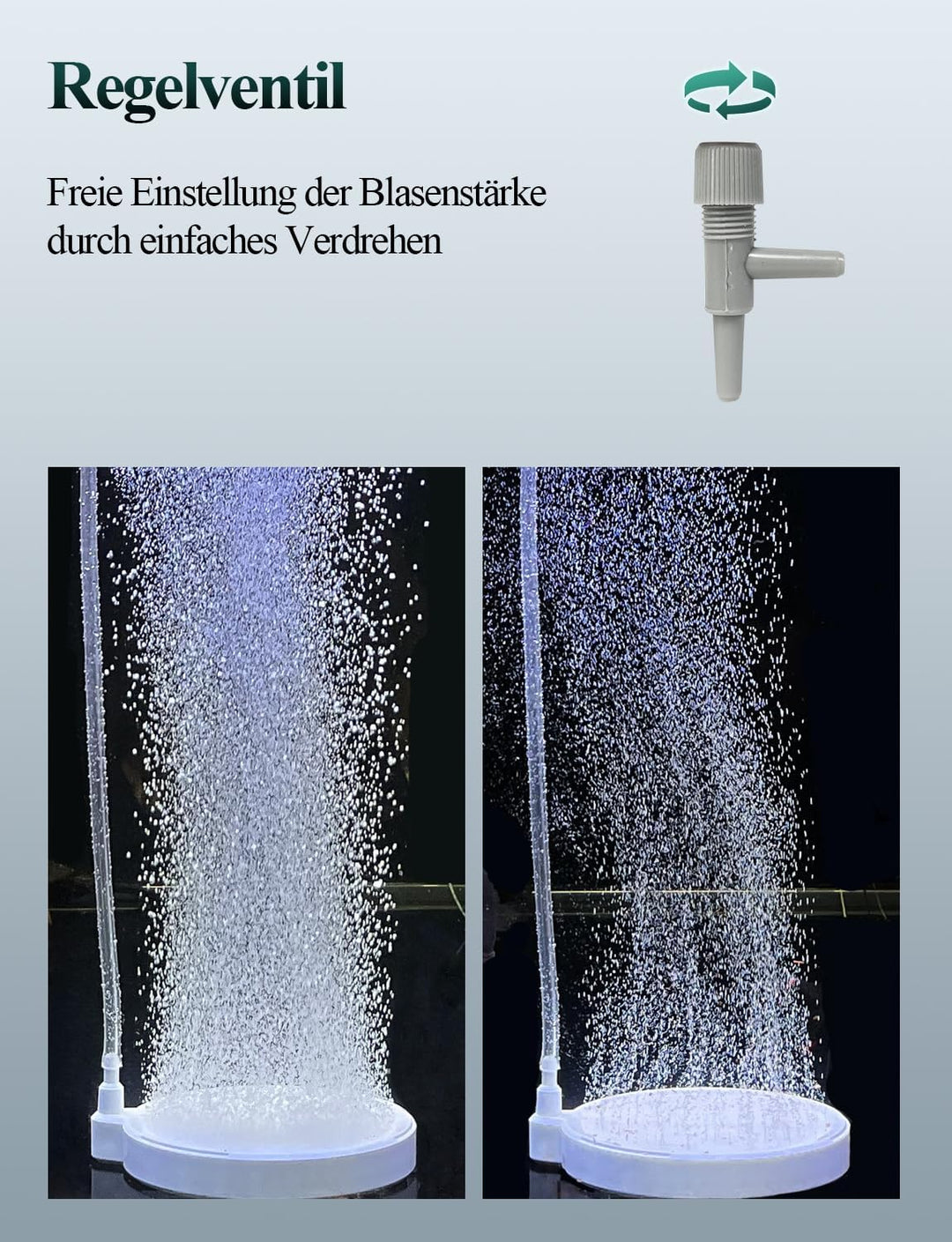 boxtech Aquarium Luftstein,Sauerstoff Stein Nano Bubble Air Stone (130 MM), 130 MM