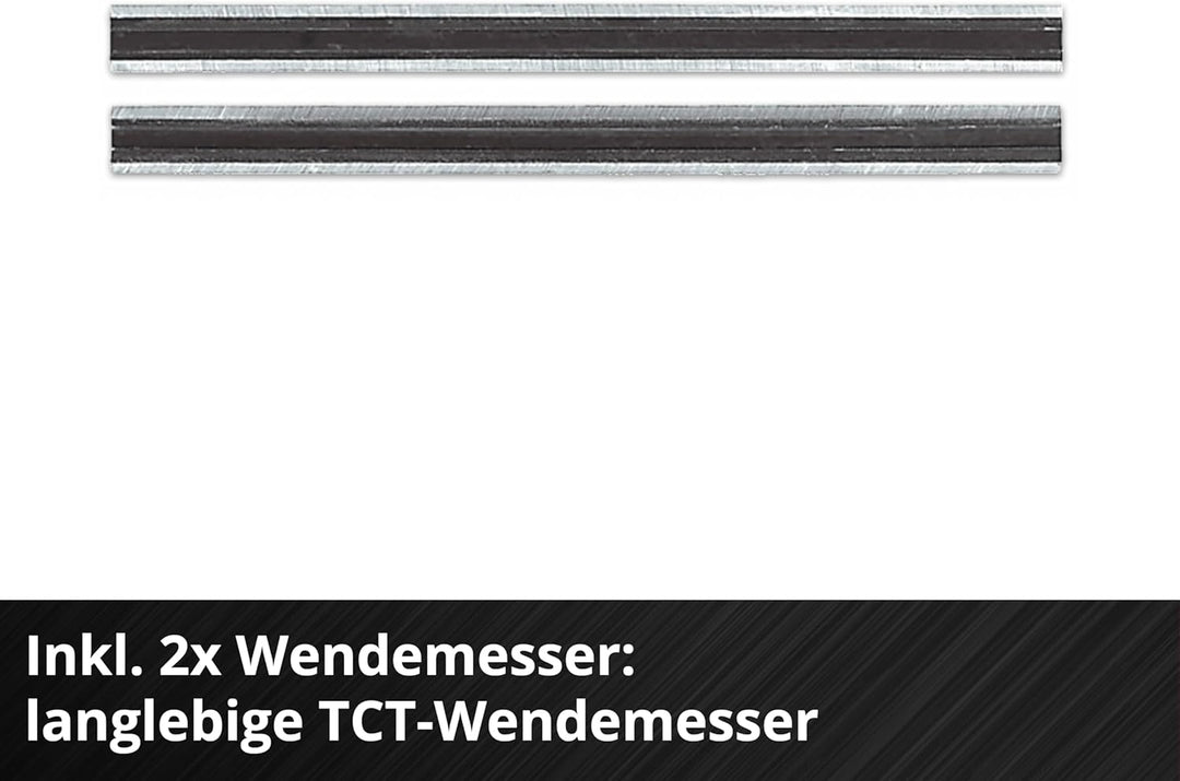 Einhell Akku-Hobel TE-PL 18/82 Li-Solo Power X-Change (18 V, Li-Ionen, 82 mm Hobelbreite, bis 2 mm S