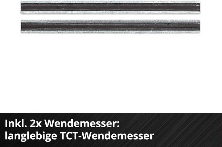 Einhell Akku-Hobel TE-PL 18/82 Li-Solo Power X-Change (18 V, Li-Ionen, 82 mm Hobelbreite, bis 2 mm S
